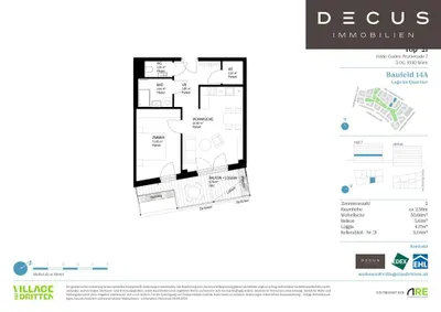 2-Zimmer-Wohnung kaufen in Wien – 50,68 m², € 376.200 – Bild 12 von 12