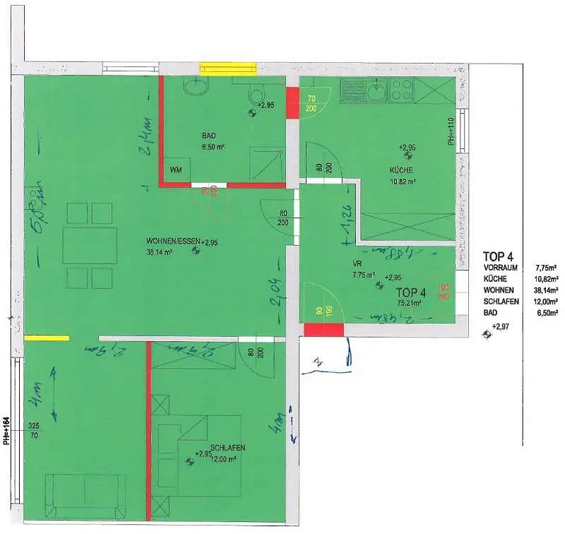 75m² WOHNUNG WILDON - Ansicht 3