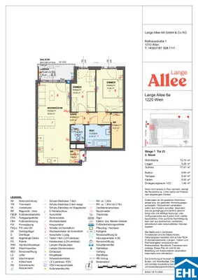 3-Zimmer-Wohnung kaufen in Wien – 72,18 m², € 453.000 – Bild 12 von 12