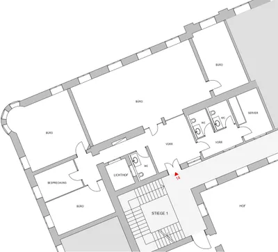 6-Zimmer-Gewerbeimmobilie mieten in Salzburg Stadt – 225 m², € 3.795 – Bild 14 von 14