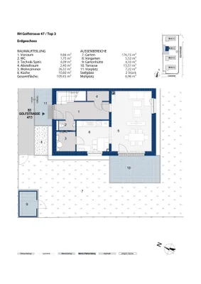 4-Zimmer-Haus mieten in Wiener Neustadt Land – 109,45 m², € 1.193 – Bild 2 von 2
