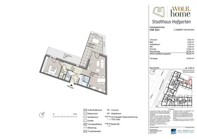 2-Zimmer-Wohnung kaufen in Mistelbach – 59,73 m², € 374.000