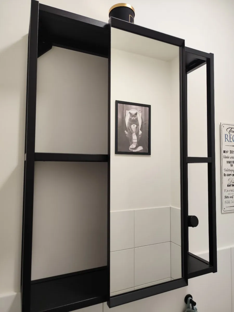 sideboard ikea weiß mit schubladen HAUGA und Türen in Nordrhein-Westfalen wohnzimmer deko skulptur