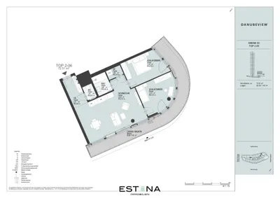 3-Zimmer-Wohnung mieten in Wien – 72,5 m², € 2.046 – Bild 12 von 13