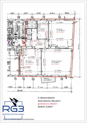 3-Zimmer-Wohnung kaufen in Wien – 106,45 m², € 419.000 – Bild 22 von 22