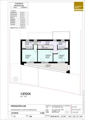 4-Zimmer-Haus mieten in Tulln – 135 m², € 2.998 – Bild 28 von 29