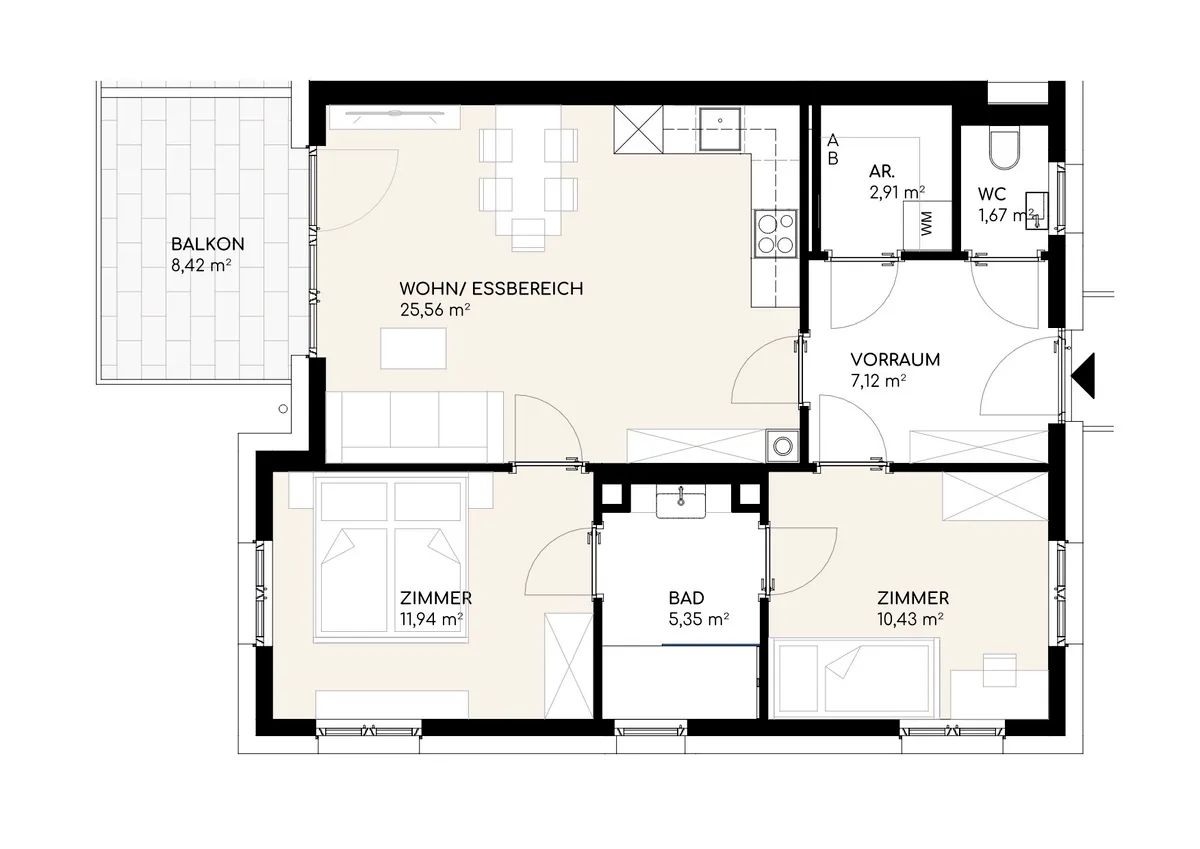 Wohnung – Villach - Ansicht 3