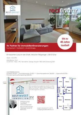 3-Zimmer-Wohnung kaufen in Graz – 75 m², € 335.000 – Bild 23 von 23