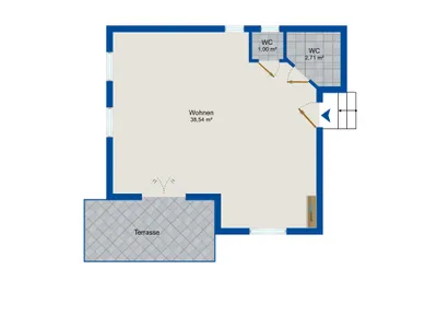 1-Zimmer-Haus kaufen in Neunkirchen – 42,25 m², € 179.000 – Bild 10 von 10