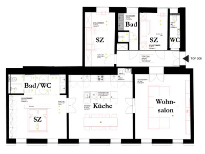 5-Zimmer-Wohnung mieten in Wien – 131 m², € 3.425 – Bild 16 von 32