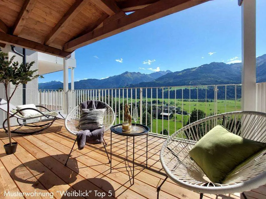 WEITBLICK W6: Wohnen in Sonnenhanglage mit unverbautem Panoramablick - Widok 2