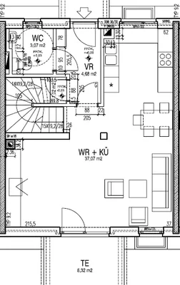4-Zimmer-Wohnung mieten in Hartberg-Fürstenfeld – 89,5 m², € 1.047 – Bild 7 von 11