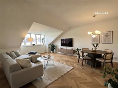 Erstbezug nach Generalsanierung! Klimatisiertes 4-Zimmer DG mit Terrasse, Dachterrasse + Traumblick, 1030! – Bild 2