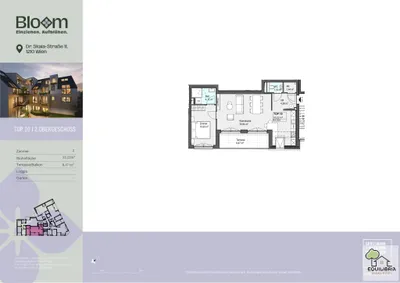 2-Zimmer-Wohnung kaufen in Wien – 53,98 m², € 396.000 – Bild 8 von 8