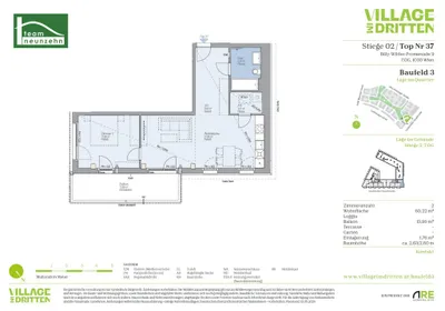 2-Zimmer-Wohnung mieten in Wien – 60,22 m², € 1.379 – Bild 21 von 21
