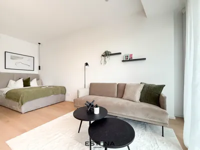 Genießen Sie den Weitblick vom 22. Stock an der Waterfront Wiens mit Doorman und Wellnessbereich – Bild 2