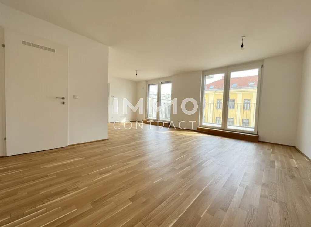 Perfekt geschnittene 3-Zimmer-Wohnung mit zwei Freiflächen - Erstbezug BEIM DONAUUFER – pohled 2