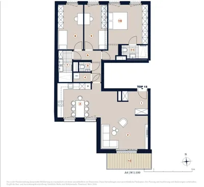 Immobilie kaufen in Wien – 105,36 m², € 841.650 – Bild 7 von 7
