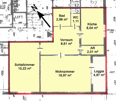 2-Zimmer-Wohnung kaufen in Wien – 57 m², € 250.000 – Bild 11 von 11