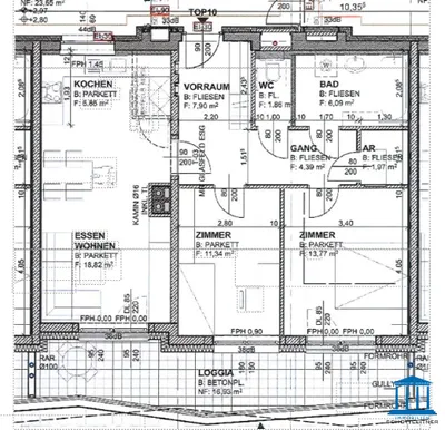 3-Zimmer-Wohnung mieten in Wiener Neustadt – 73 m², € 955 – Bild 26 von 30