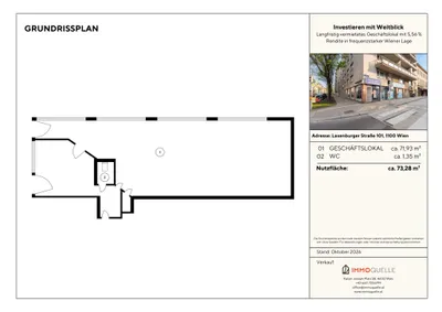 Gewerbeimmobilie kaufen in Wien – 73 m², € 259.000 – Bild 6 von 6