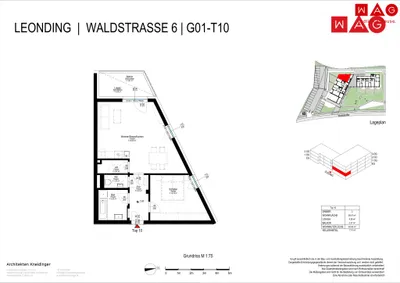 2-Zimmer-Wohnung mieten in Linz Land – 59 m², € 928 – Bild 5 von 6