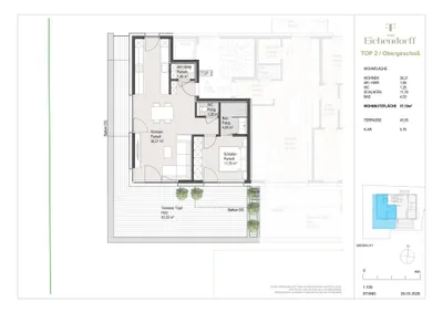 2-Zimmer-Wohnung kaufen in Salzburg Stadt – 57,1 m², € 685.000 – Bild 3 von 6