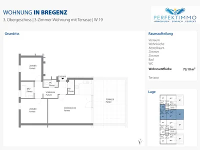 3-Zimmer-Wohnung mieten in Bregenz – 73 m², € 1.375 – Bild 23 von 23