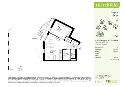 Immobilie kaufen in Wien – 52,98 m², € 289.600 – Bild 13 von 14