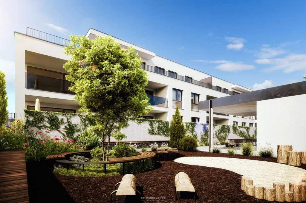 SILBERWEISS 25 - kompakte Neubau - Anlegerwohnung /barrierefrei/ Loggia - Ansicht 2