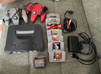 Nintendo 64 top Console