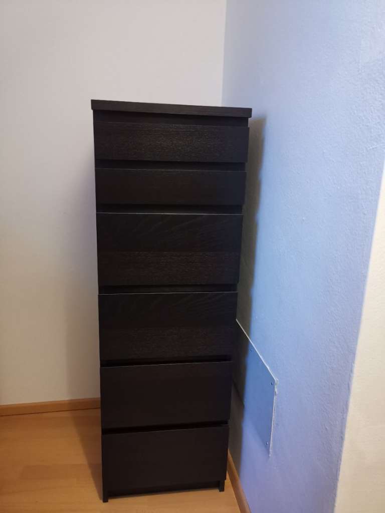 Ikea Malm Kommode, 6 Schubladen, outlets 40x123