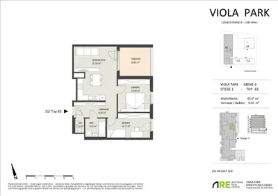 3-Zimmer-Wohnung mieten in Wien – 63,47 m², € 1.199 – Bild 16 von 16