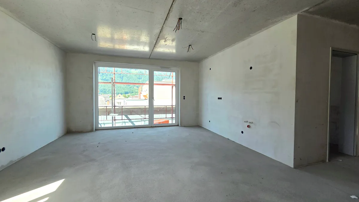 Über den Dächern von Micheldorf: moderne 2-Zimmer-Wohnung mit Dachterrasse - Ansicht 2