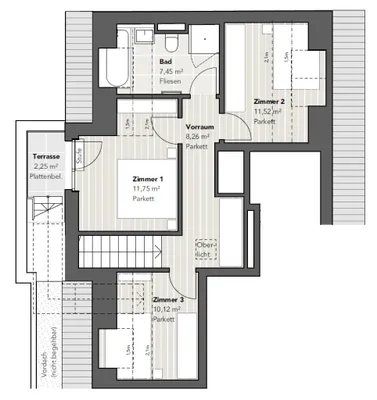4-Zimmer-Wohnung kaufen in Wien – 90,85 m², € 1.127.500 – Bild 3 von 4
