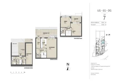 Traumhaftes Townhouse auf 3 Ebenen und 2 Terrassen – Bild 3