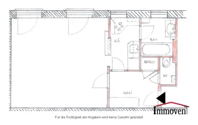 1-Zimmer-Wohnung mieten in Wien – 41 m², € 795 – Bild 13 von 13