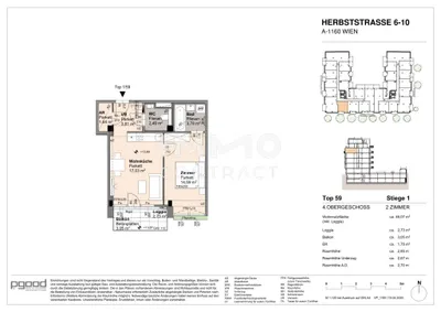 2-Zimmer-Wohnung kaufen in Wien – 43,34 m², € 346.200 – Bild 8 von 8