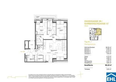 Immobilie kaufen in Wien – 98,42 m², € 783.891 – Bild 6 von 7