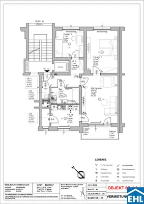 3-Zimmer-Wohnung mieten in Wien – 68,9 m², € 1.320 – Bild 9 von 9