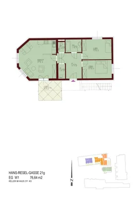 3-Zimmer-Wohnung kaufen in Graz – 76,64 m², € 267.857 – Bild 11 von 11