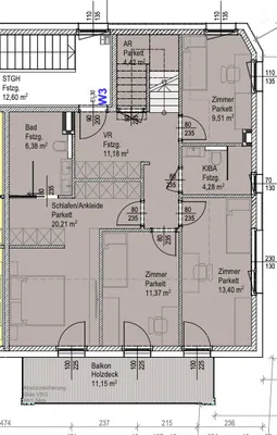 5-Zimmer-Wohnung kaufen in Salzburg Stadt – 127,55 m², € 1.250.000 – Bild 11 von 11