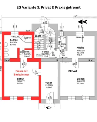 5-Zimmer-Haus kaufen in Mödling – 212,47 m², € 1.100.000 – Bild 39 von 42