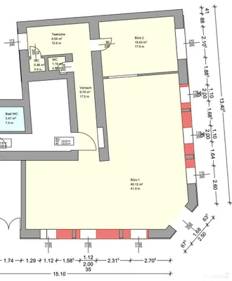 2-Zimmer-Gewerbeimmobilie kaufen in Graz – 120 m² – Bild 6 von 6