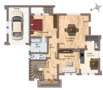6-Zimmer-Haus kaufen in Zell am See – 180 m², € 850.000 – Bild 13 von 15