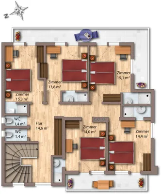 6-Zimmer-Haus kaufen in Zell am See – 180 m², € 850.000 – Bild 14 von 15