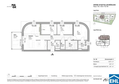4-Zimmer-Wohnung kaufen in Mödling – 95,75 m², € 746.500 – Bild 27 von 27