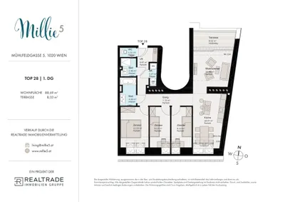 4-Zimmer-Wohnung kaufen in Wien – 88,69 m², € 899.000 – Bild 16 von 16