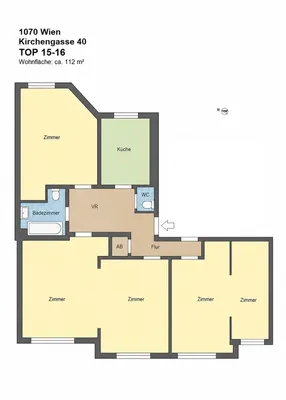 4-Zimmer-Wohnung kaufen in Wien – 111,97 m², € 560.000 – Bild 21 von 22