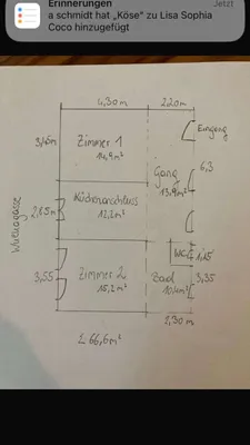 Wohnung mieten in Mattersburg – 66 m², € 600 – Bild 3 von 7